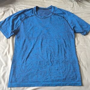 Blue Small Mens Lululemon Shirt (Small)